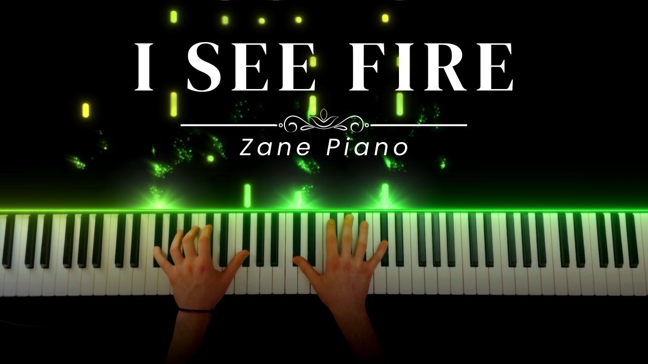 Ed Sheeran - I See Fire // Zane Piano Cover