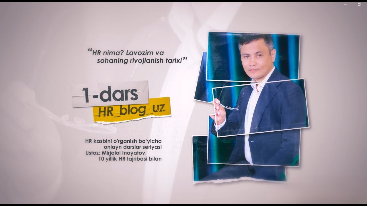 HR nima ? Lavozim va sohaning rivojlanish tarixi (HR_blog_uz)