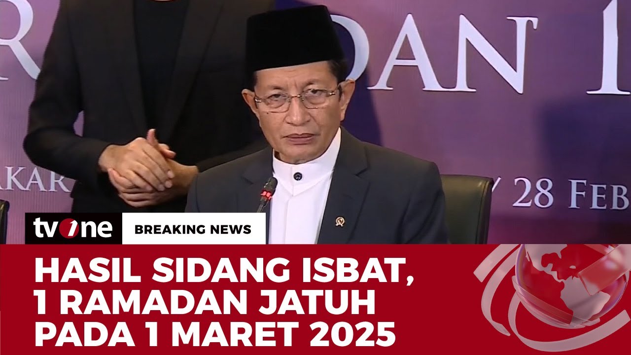[FULL] Hasil Sidang Isbat, 1 Ramadan Jatuh pada 1 Maret 2025 | tvOne
