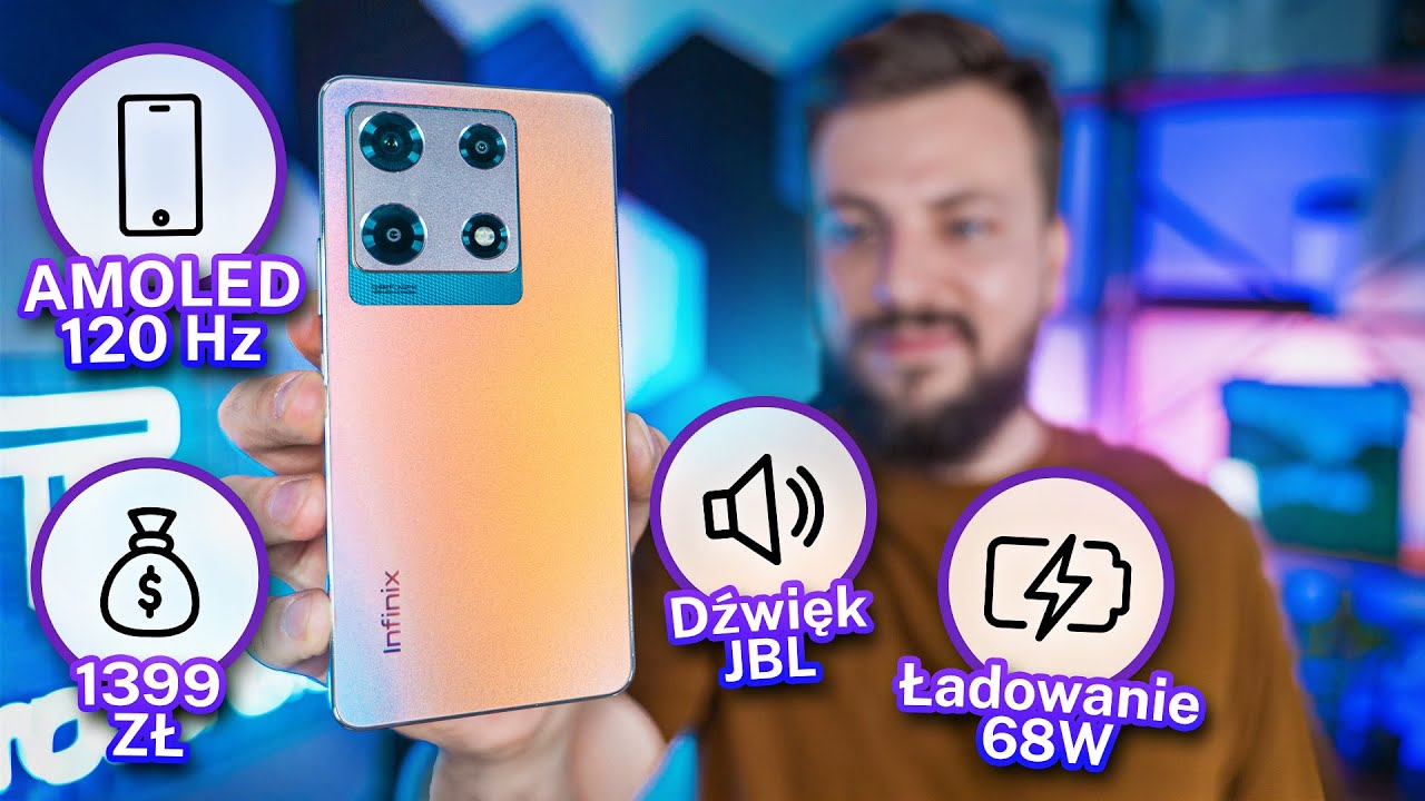 Ten telefon ma funkcję, kt&oacute;rej się nie spodziewasz | INFINIX Note 30 Pro