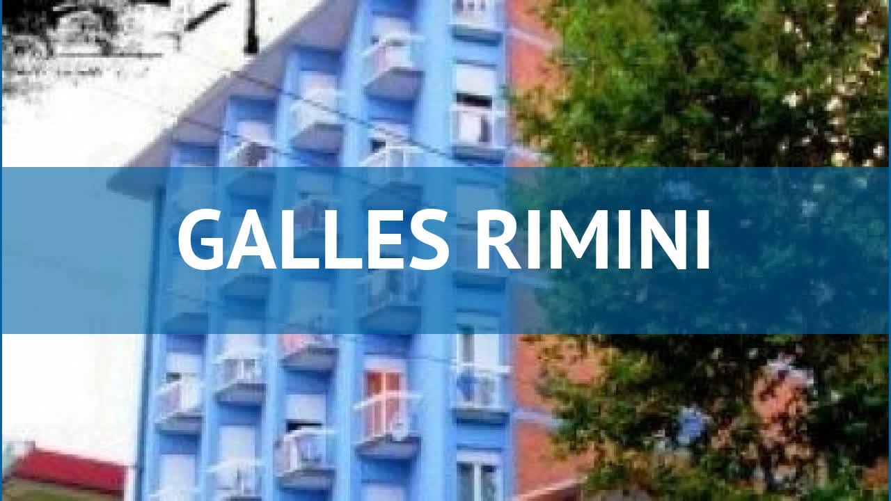 GALLES RIMINI 3* Италия Римини обзор &ndash; отель ГАЛЛЕС РИМИНИ 3* Римини видео обзор