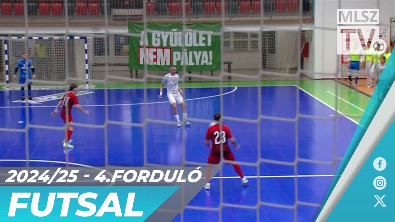 MVFC Berettyóújfalu – Vehir.hu Futsal Veszprém | 2-6 | Férfi Futsal NB I | 4. forduló | MLSZTV