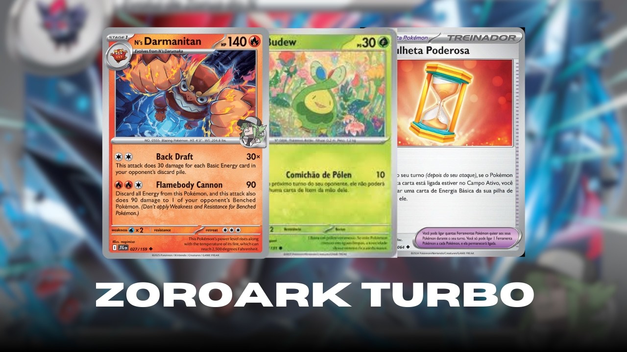 Como (e por que) encaixar Darmanitam em Zoroark Ex