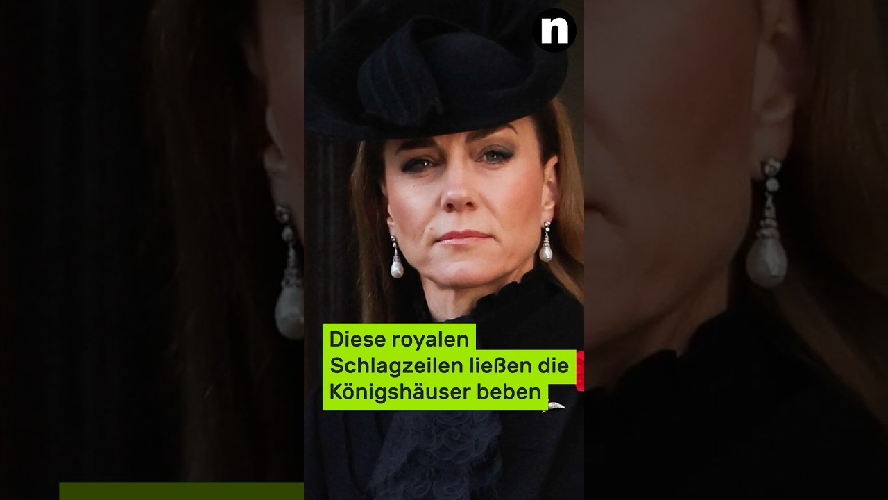 Von Prinzessin Kate bis Mette-Marit: Diese royalen Schlagzeilen lie&szlig;en die K&ouml;nigsh&auml;user beben