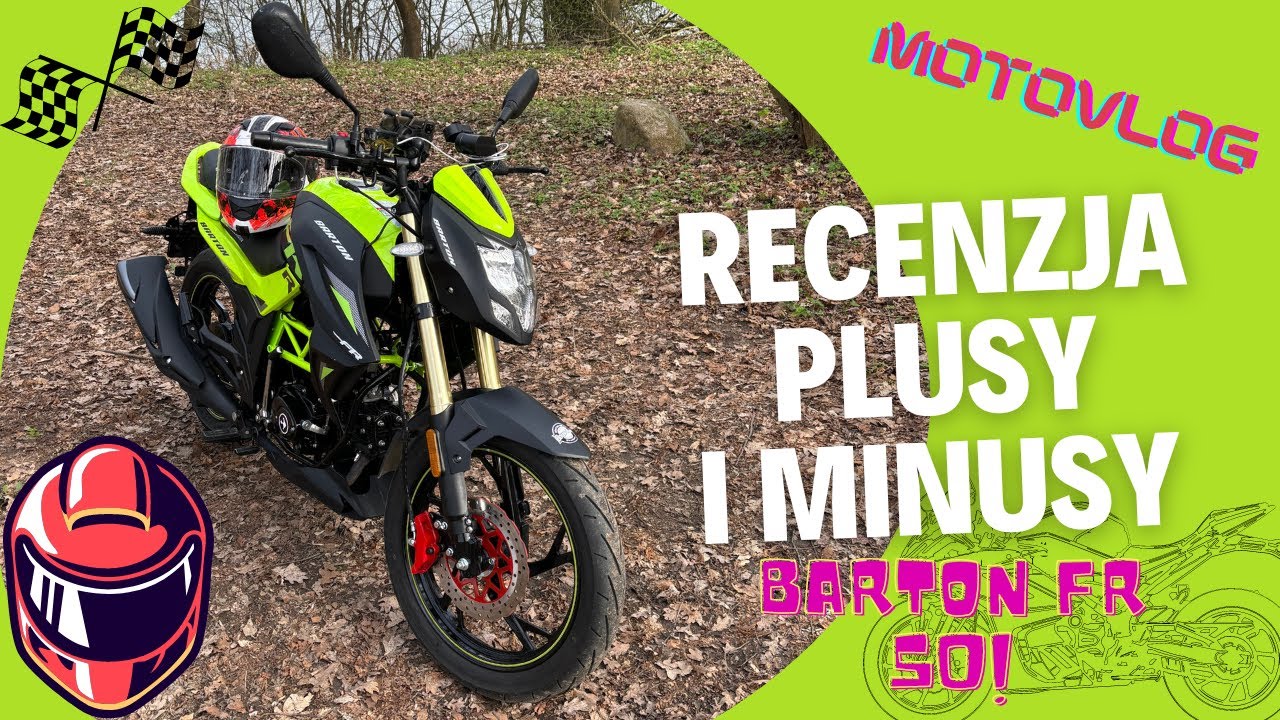 Motovlog #1 - recenzja Bartona fr 50 - Ankbar