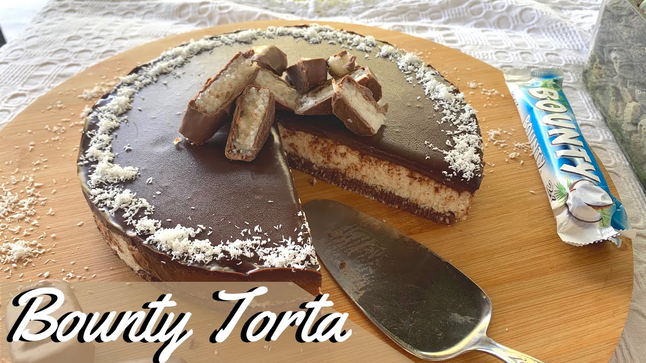 Bounty Torta, Sütés Nélkül, gyorsan, egyszerűen | HagymaLekvár