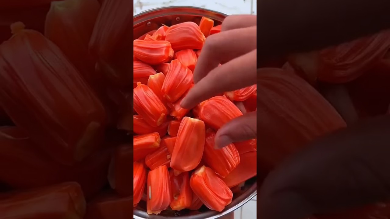Vietnam super early jackfruit  | Red jackfruit video  | red jackfruit in kerala | red jackfruit