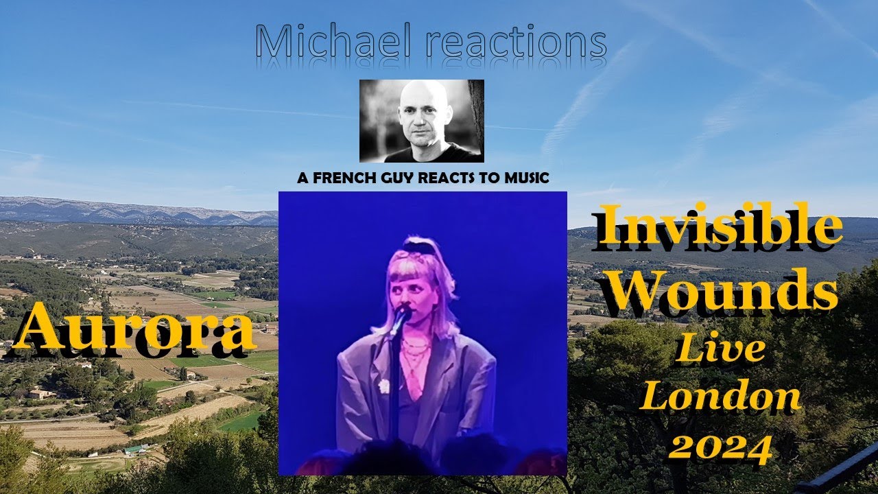 First time Reaction to Aurora Invisible Wounds Live in London 2024 ! Such a beautiful gift....!