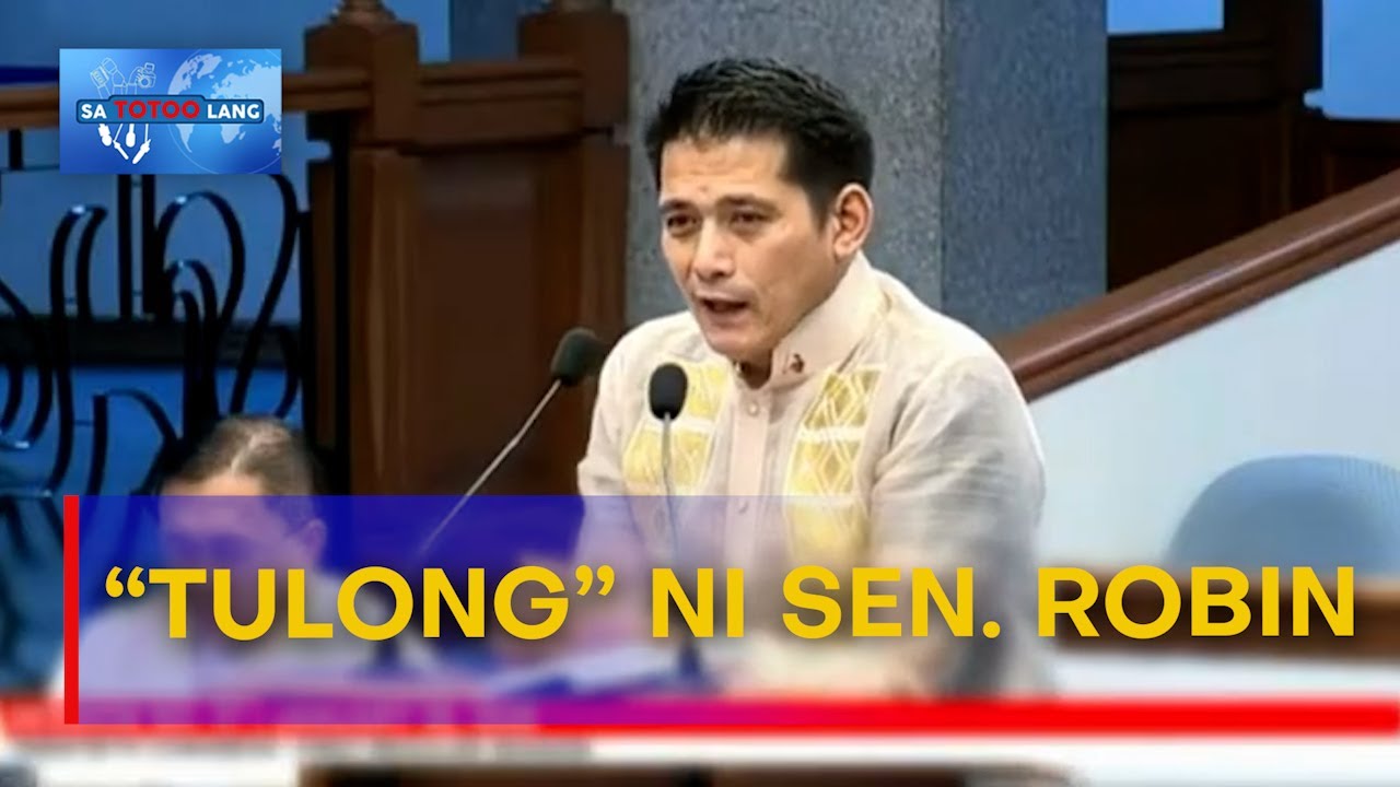 “TULONG” NI SEN. ROBIN