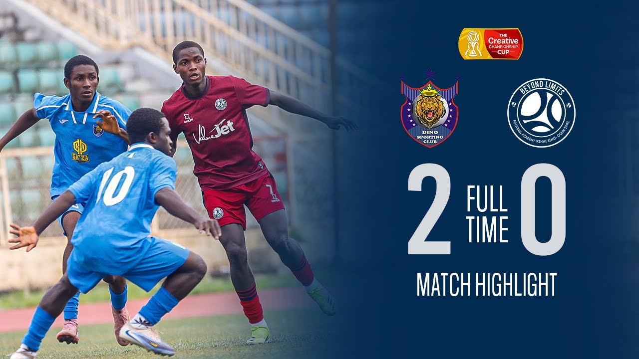 TCC CUP QUARTER FINAL: DINO SPORTING CLUB VS BEYOND LIMITS FA HIGHLIGHTS