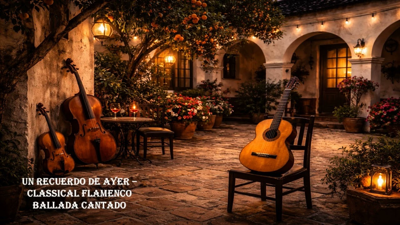 Un Recuerdo de Ayer - Classical Flamenco Ballad (NEW Composition with Lyrics)
