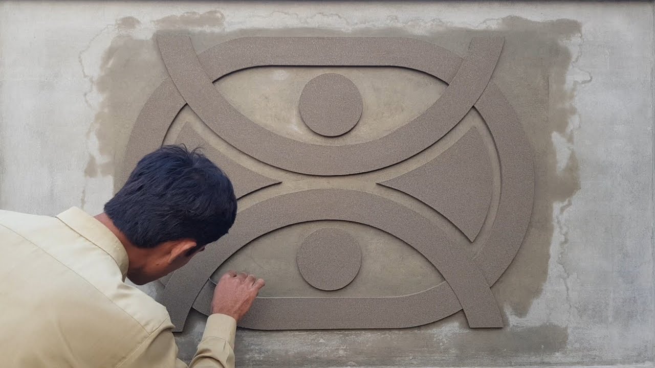 new and unique ideas to decorate sand cement