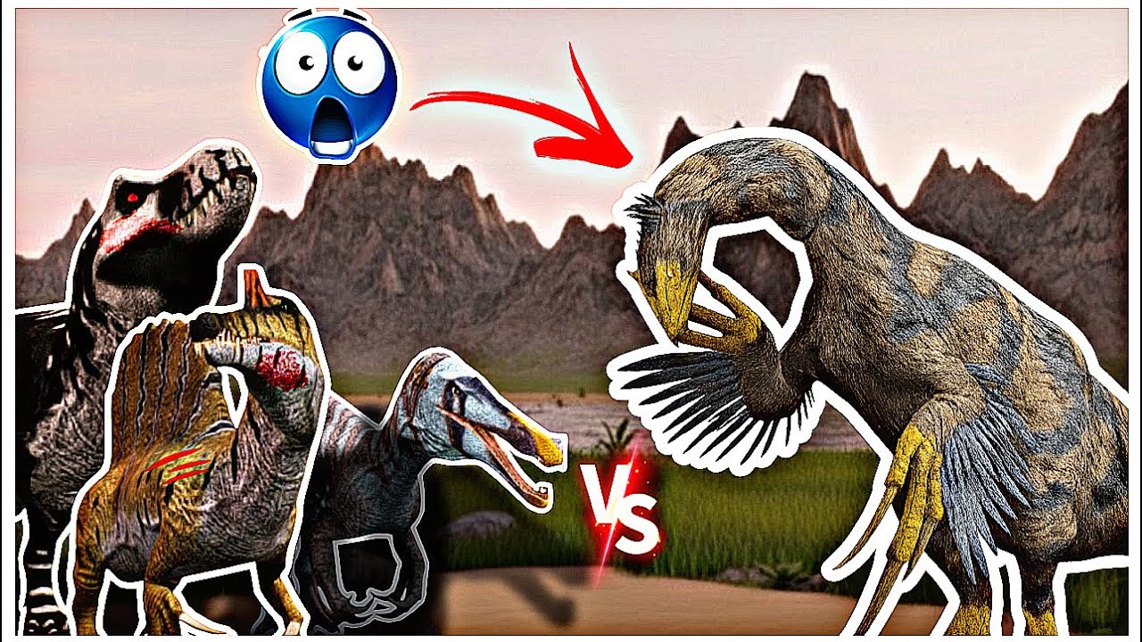 🌟THERIZINOSAURUS STRONGEST 🌿 HERBIVORE IN THE GAME (CURSED ISLE)