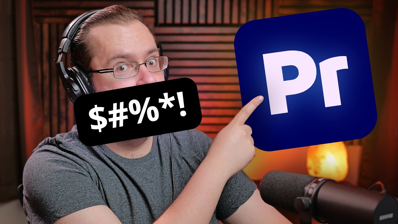 Как зацензурировать и заглушить слова в Premiere Pro 2026