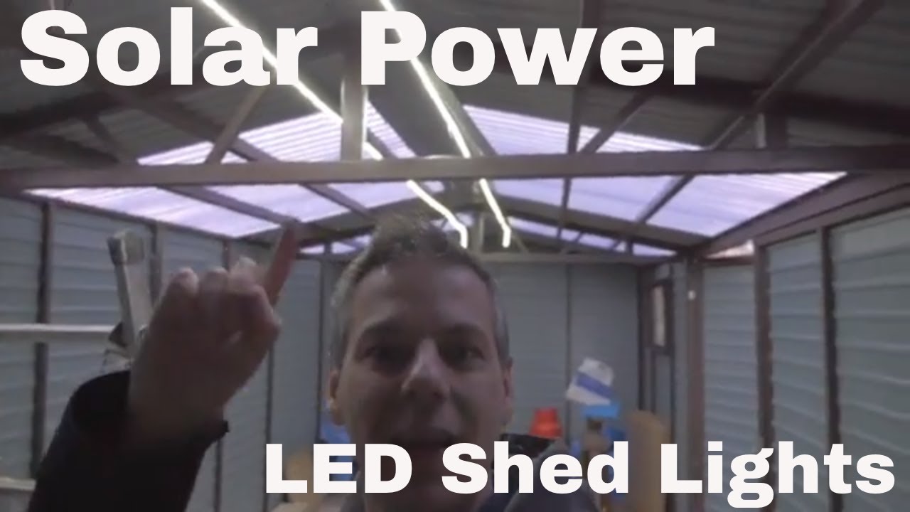 The Ultimate DIY Guide to Solar Lights for your Shed (How to!)