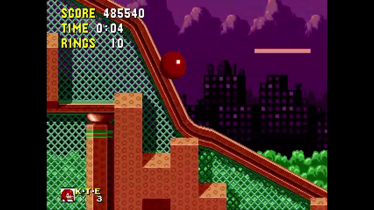 [TAS] [Obsoleted] [CamHack] Genesis Knuckles in Sonic the Hedgehog by marzojr & WST in 13:05.29