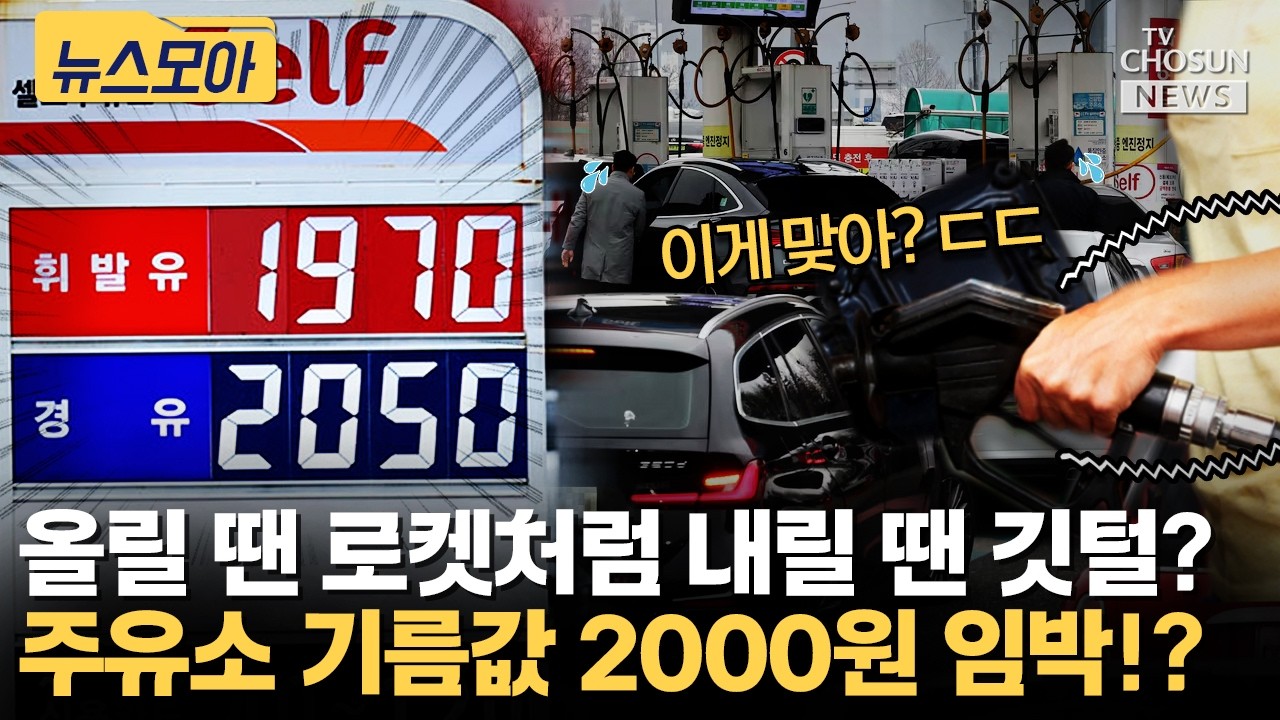 벌써 1900원 뚫은 기름값 쇼크! 주유소·정유사 누구 탓? [티조Clip]