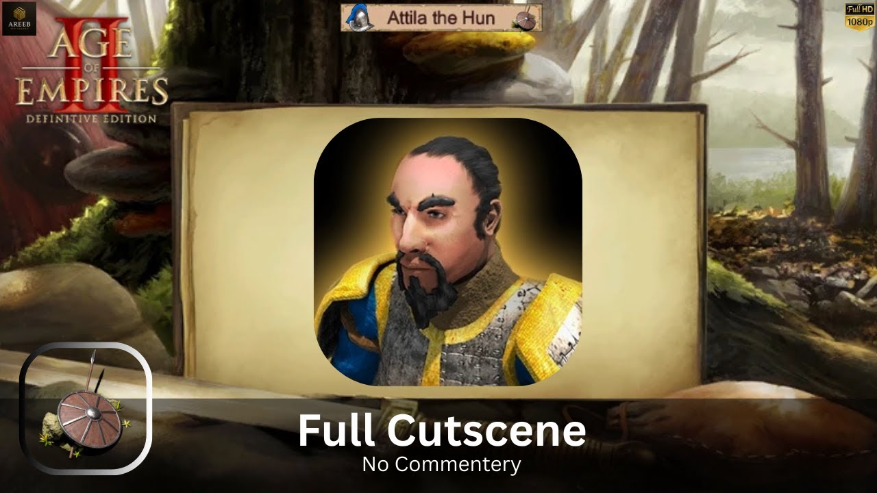 Age of Empires 2 – Attila the Hun Campaign Full Cutscene No Commentary