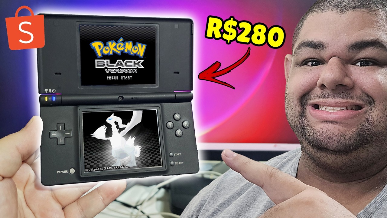 Comprei o Nintendo DSi BARATO da Shopee! VALE A PENA? TEM TAXA? COMO COMPRAR?