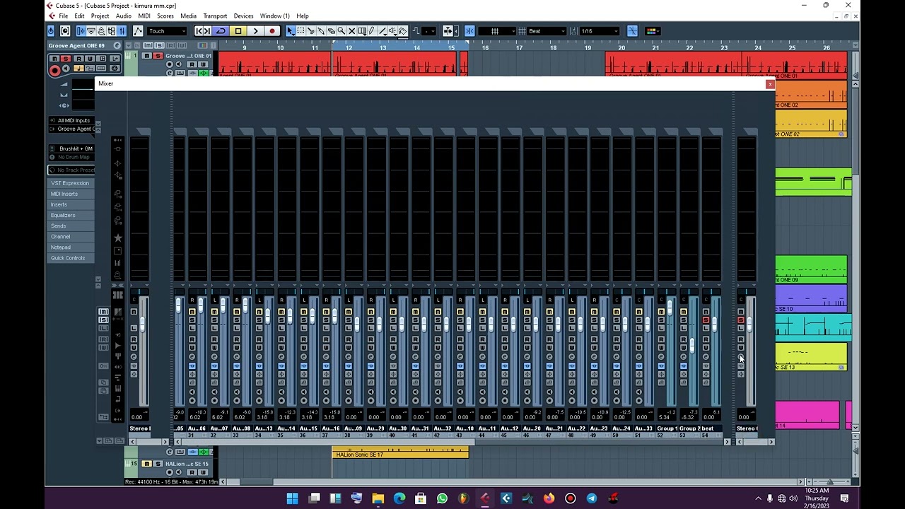 JINSI YA KUMIKSI BEAT KWENYE CUBASE