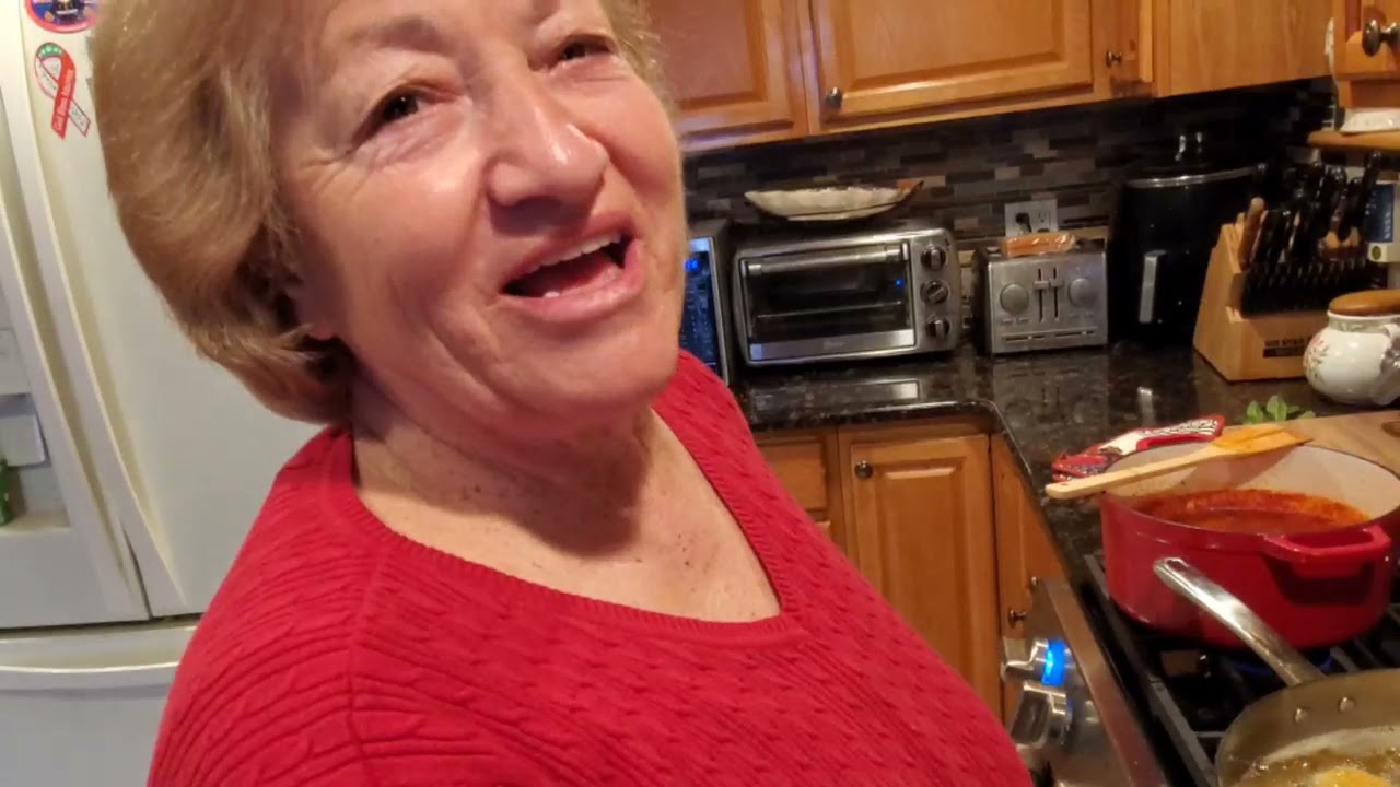 Nonna Makes Eggplant Parmesan