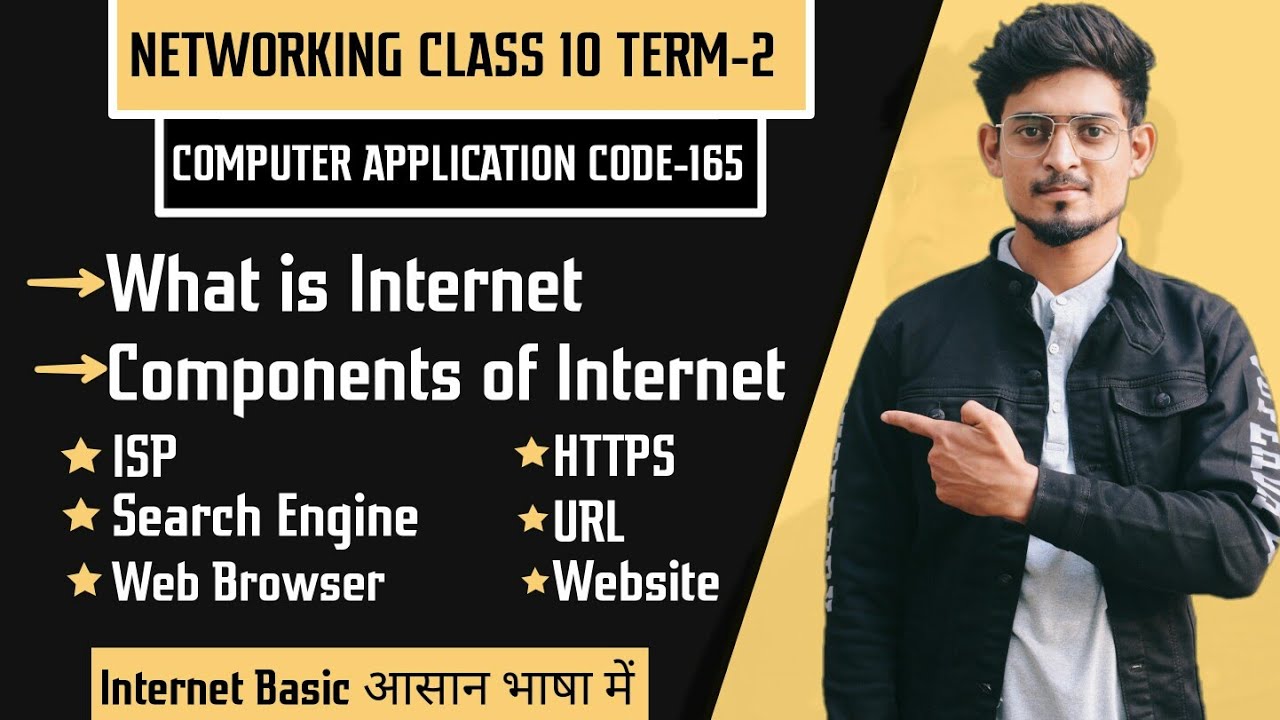 What is Internet | Components of Internet | Networking Lec-2 #networking #class10