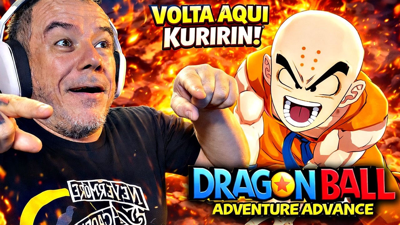 DRAGON BALL AVENTURA AVANÇADA ! KURIRIN CADE VOCÊ ? PARTE 3 ! PT BR @bradockrb