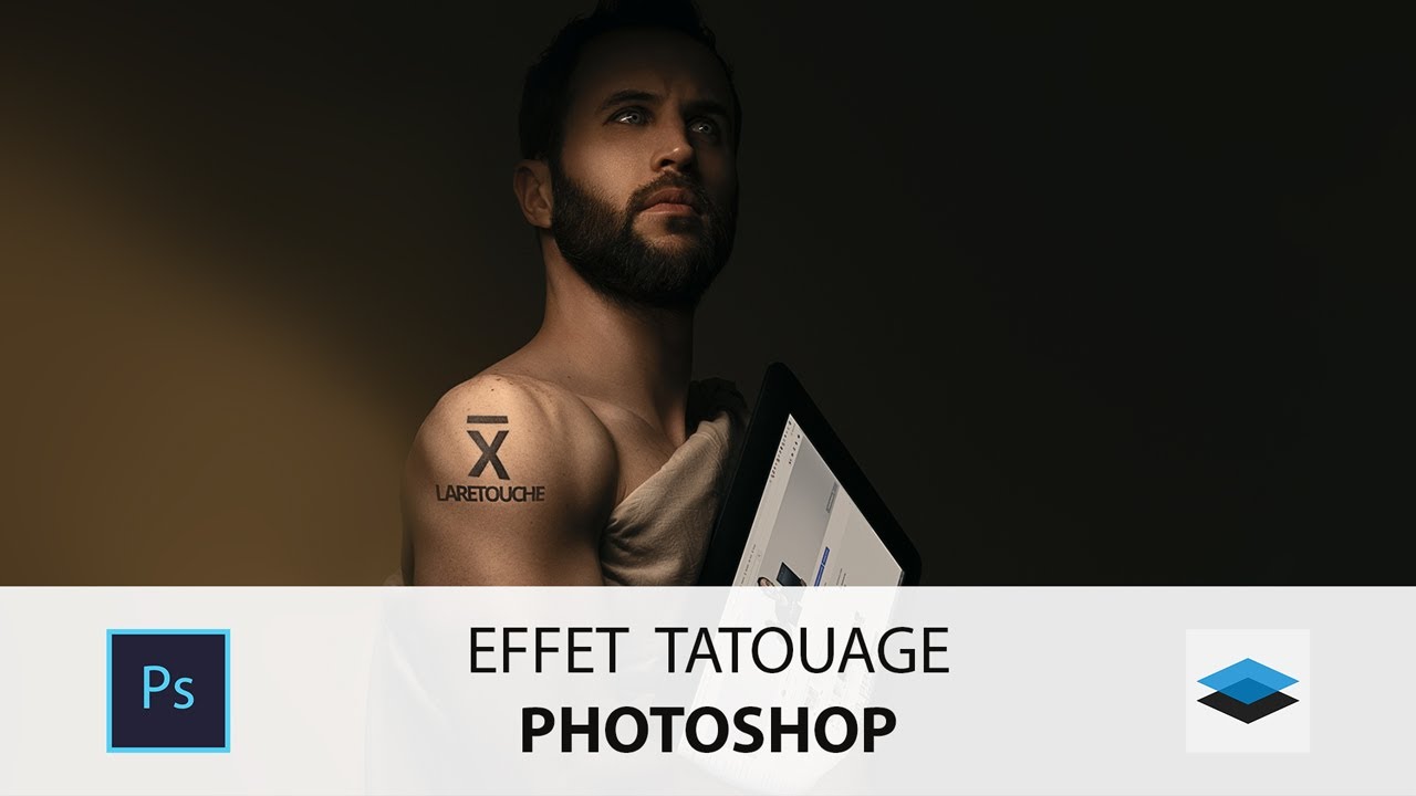 Comment CRÉER un EFFET TATOUAGE (Réaliste) dans PHOTOSHOP - Spécial 10K