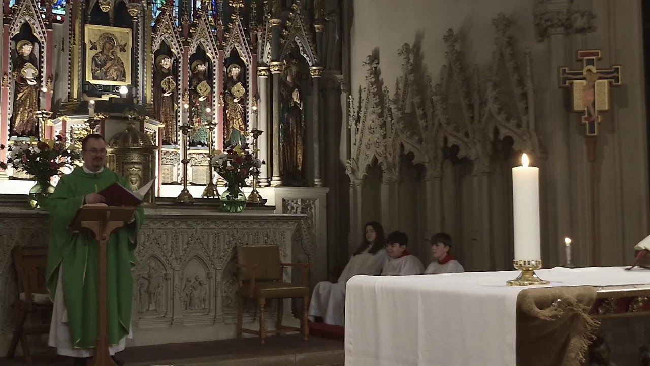 Sunday Mass Live Stream | 8 AM at St. Mary's Catholic Church, Clapham, 01/02/26