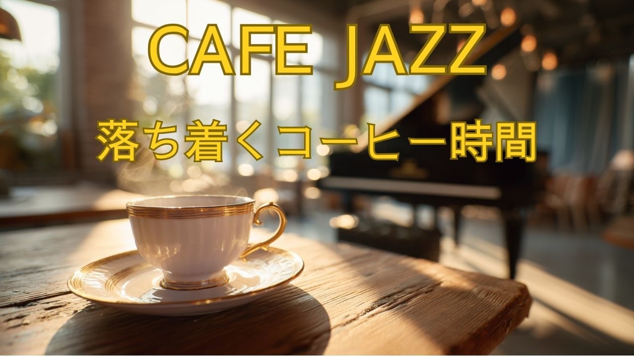 朝のCAFE JAZZ｜心ほどける朝カフェ｜大人のためのリラックスBGM