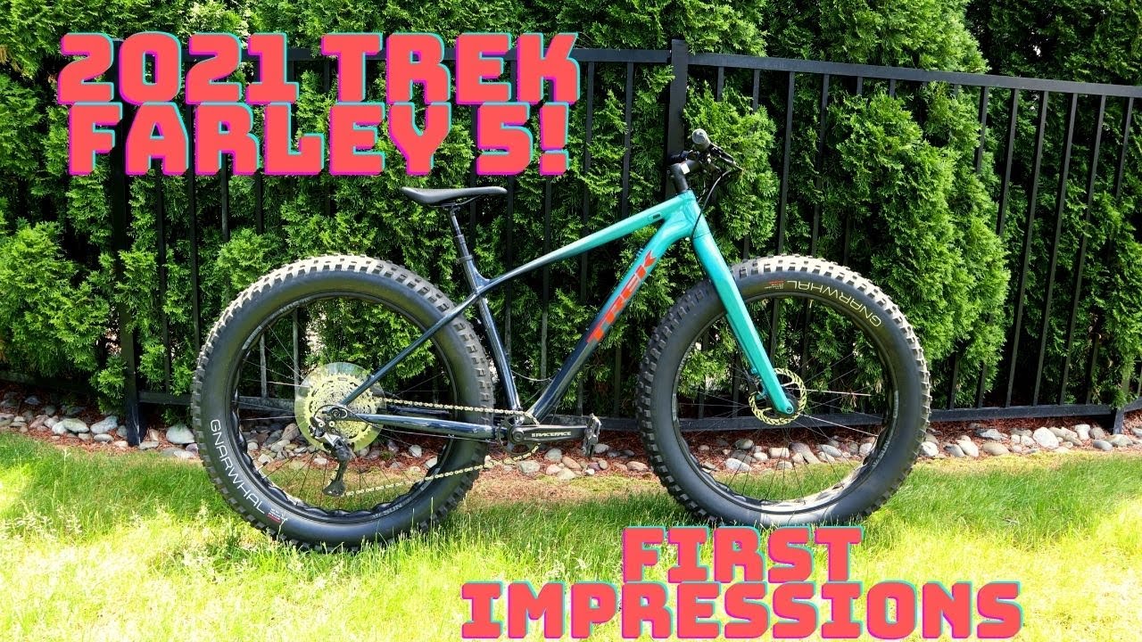 My New 2021 Trek Farley 5!!! First Impressions!