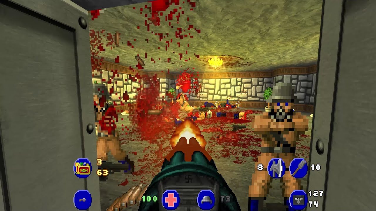 Brutal Wolfenstein 3D - Doom II mod
