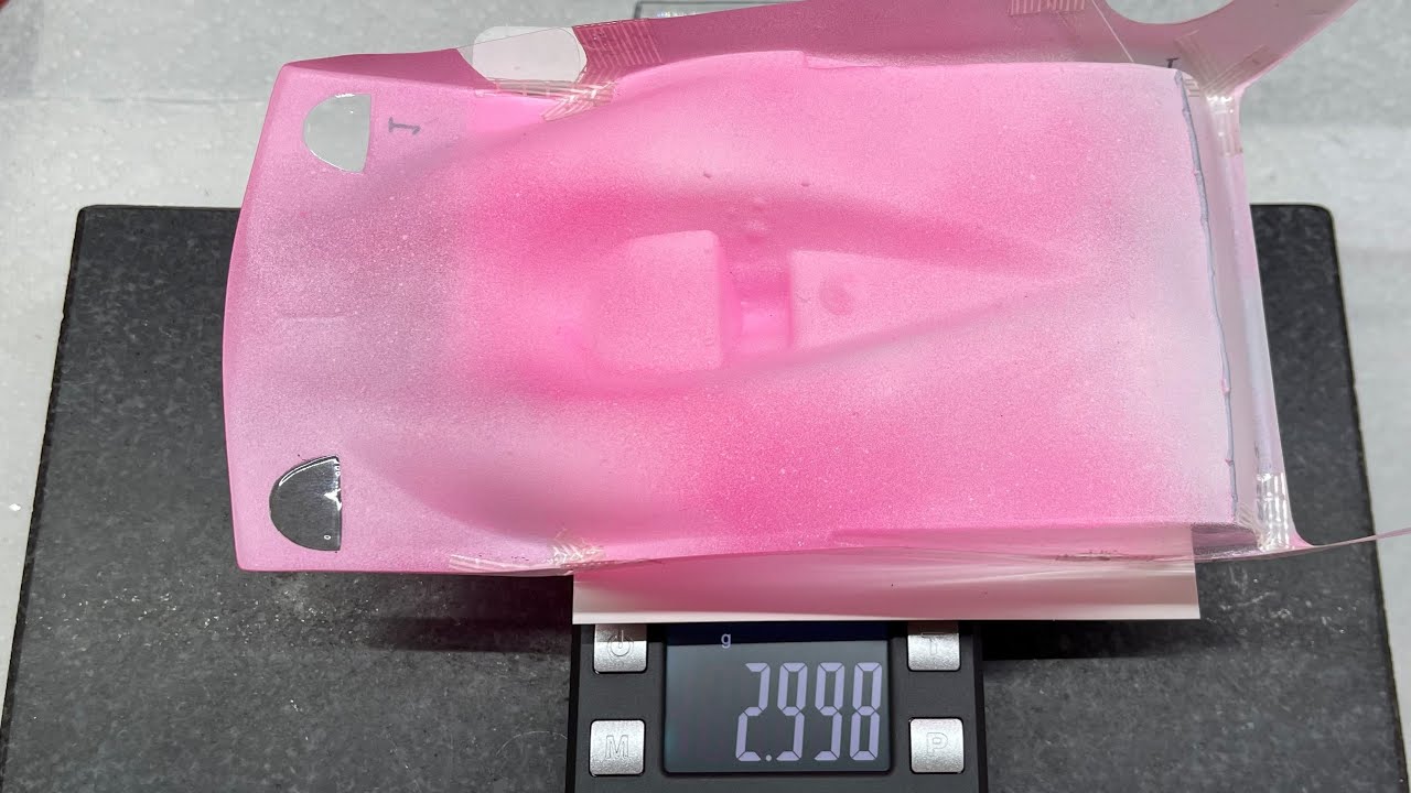 Preparing a Vacuum Formed Slot Car Race Body - Part 4