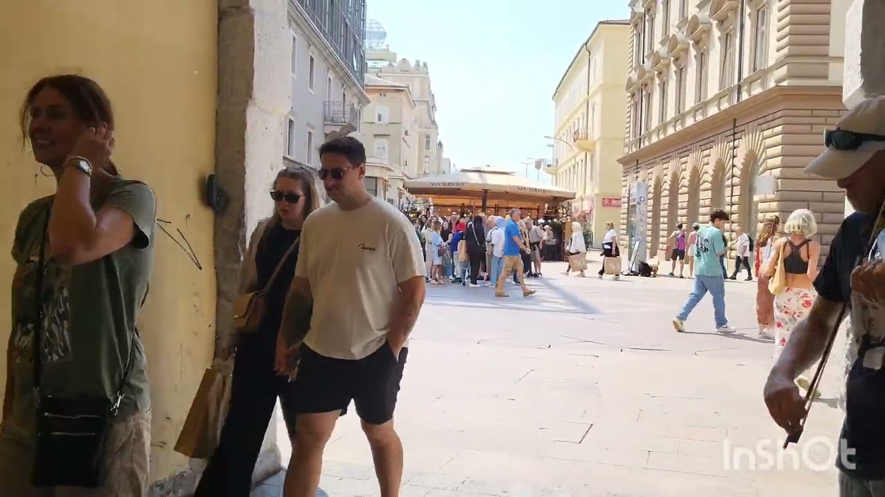 Rijeka Croatia -  Walking Tour - Beautiful City in Croatia Summer 2024
