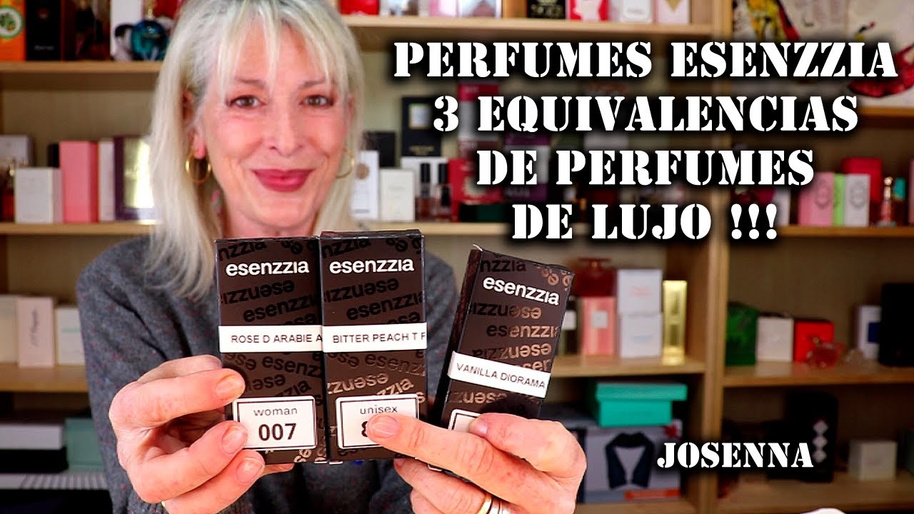 PERFUMES ESENZZIA 3 EQUIVALENCIAS DE PERFUMES DE LUJO !!!