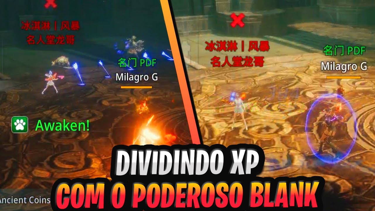 ENCONTRARAM O BLANK NA TREINO E O AMY PEDIU PARA DIVIDIR O XP COM ELE 😂 | CORTES MIR4