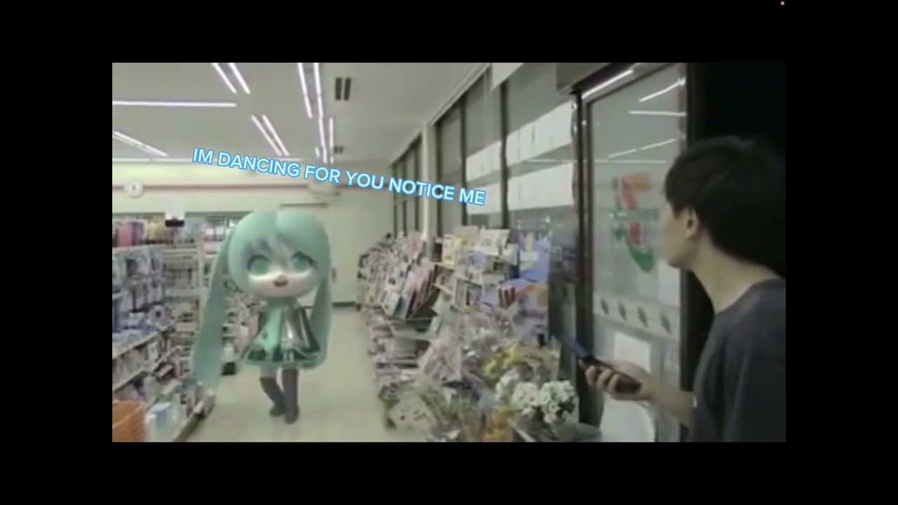 I edited the miku seven eleven comercial