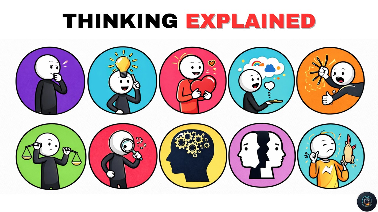 Types of Thinking Explained  - Which One Controls Your Brain?