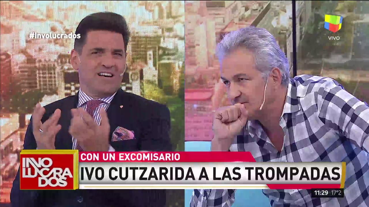 Ivo Cutzarida explicó por qué se trompeó con un excomisario - Las imágenes de la pelea