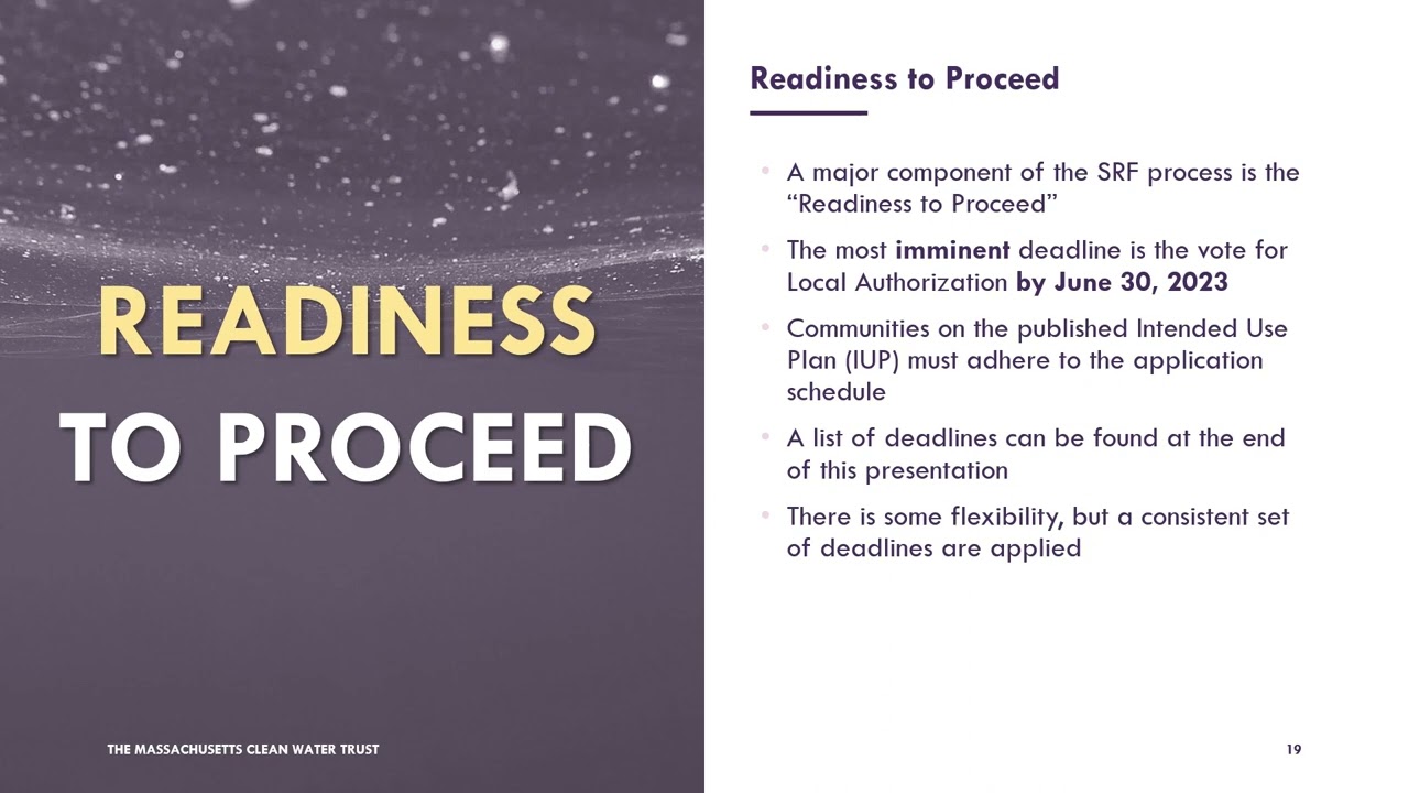 2023 Guide to Massachachusetts State Revolving Fund (SRF) Financing