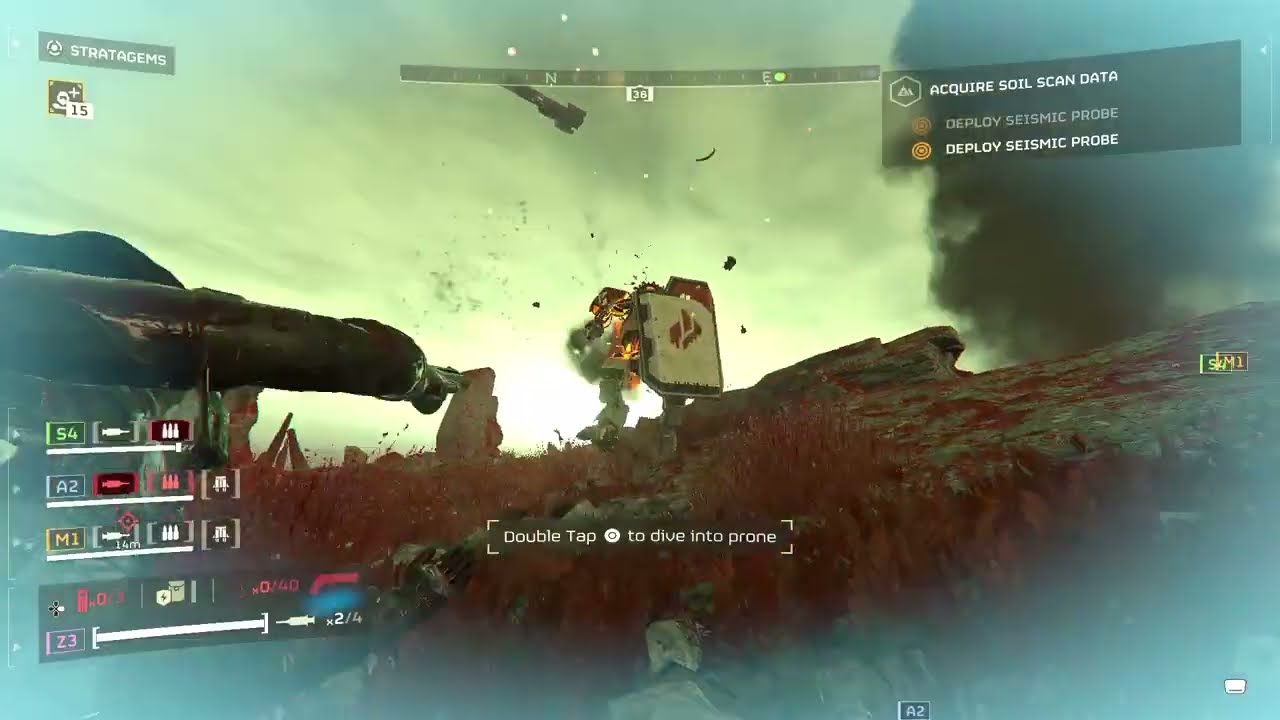 HELLDIVERS  this guys  are strong