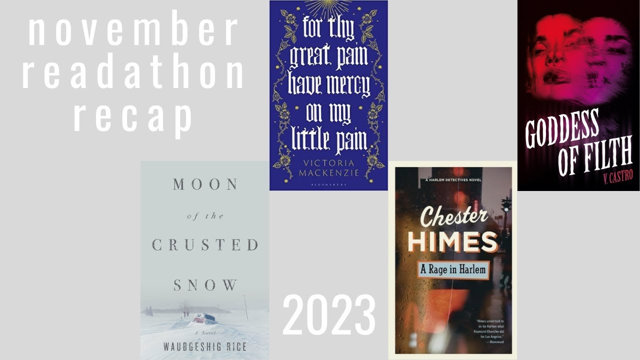 November Readathon Recap | Bookmas 2023 | Nonfiction, Novellas, Annie Ernaux, Barbara Kingslover
