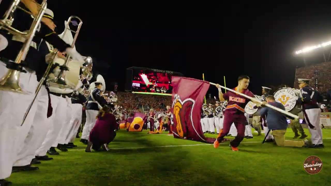 Enter Sandman at Virginia Tech | The best entrance in sports