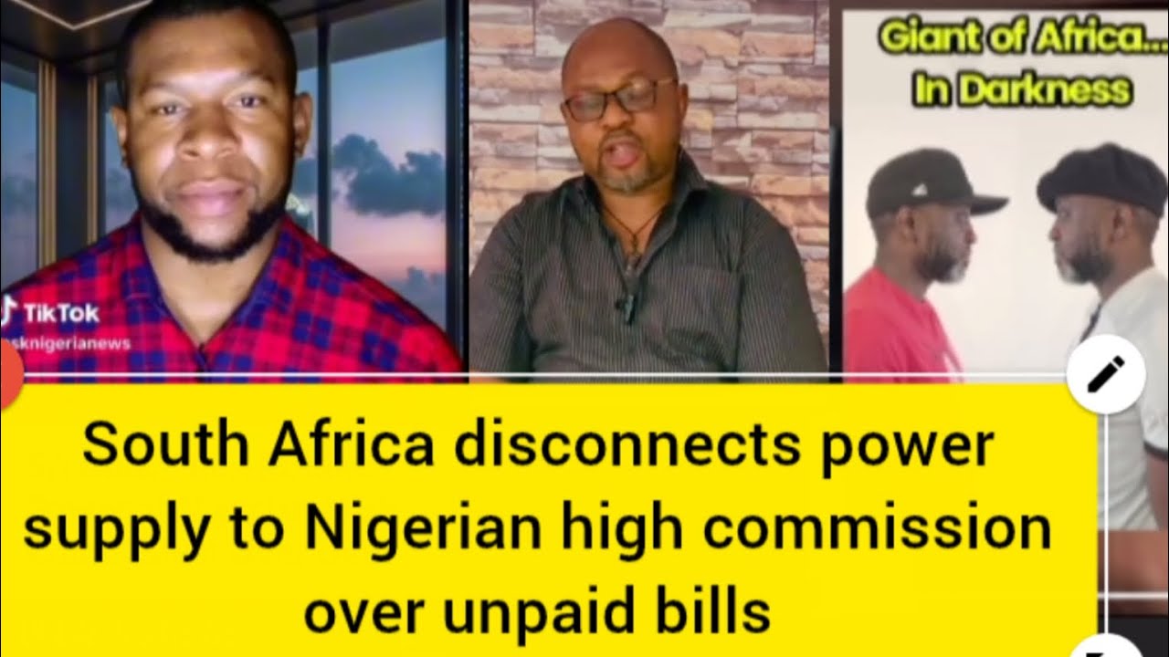South Africa disconnects Power supply to nigerian high commission  #southafricanews#trendingnews