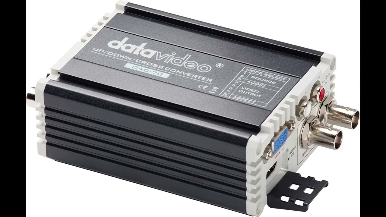 Datavideo DAC-70 Up/Down/Cross Converter Review
