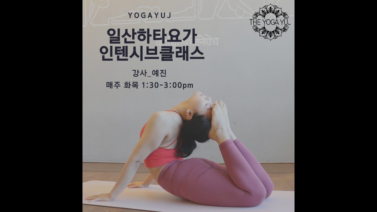 일산하타요가 인텐시브 클래스 (강사_예진)