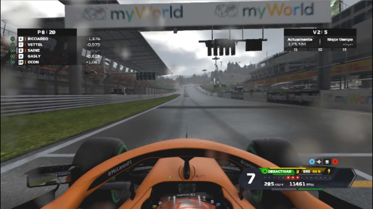 F1 2020 GP de Estiria Red Bull Ring (clasificación a una vuelta y carrera) || GAMEPLAY en Español