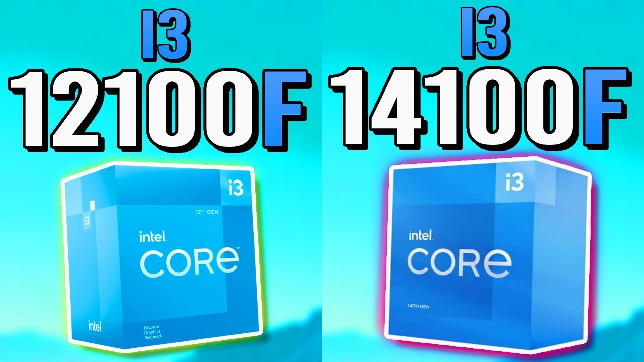 i3 12100F vs i3 14100F  -  Worth The Upgrade?!