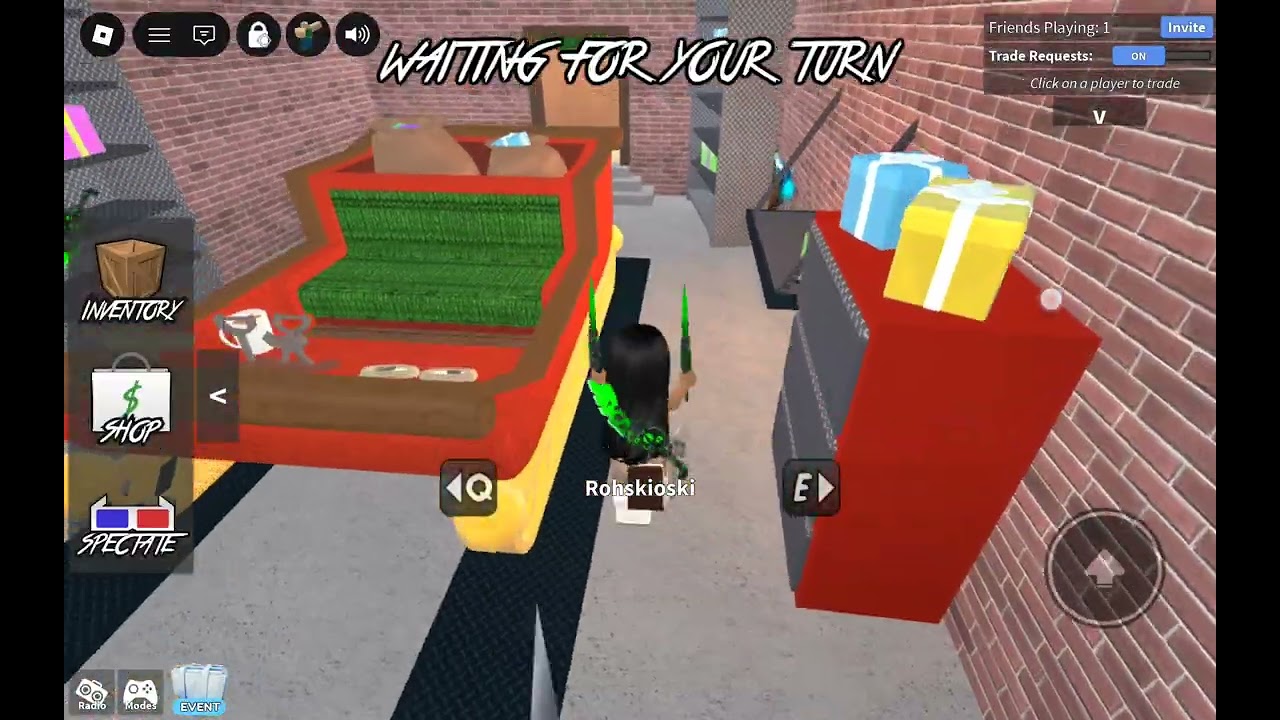 Playing mm2