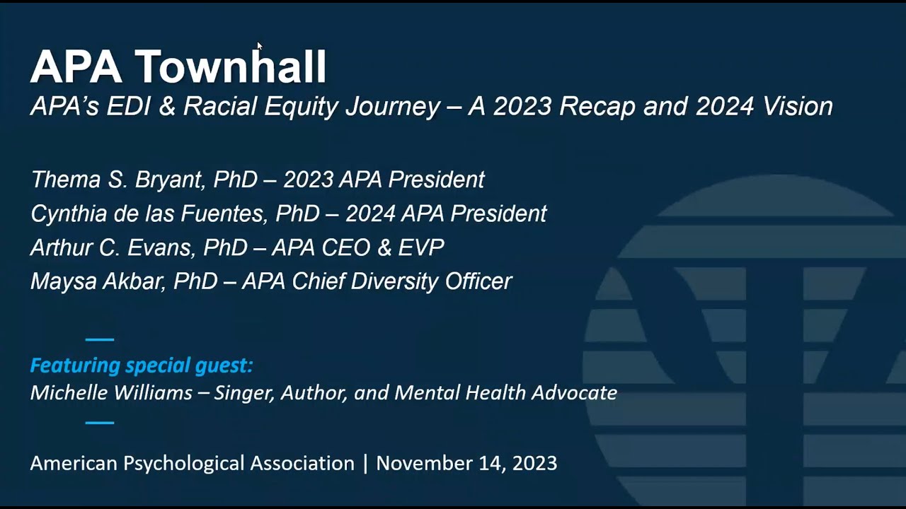 Implementation of the Racial Equity Action Plan and other EDI-focused initiatives